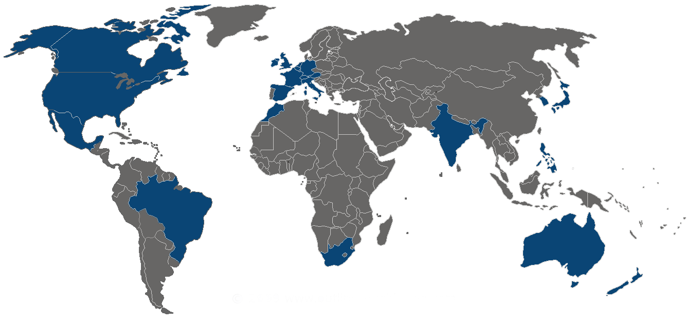 Geographical Experience